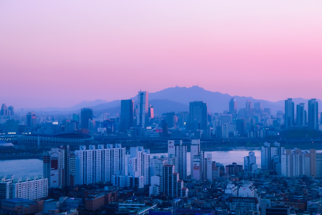 Seoul city skyline South Korea urban landscape